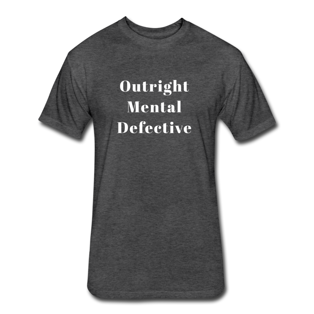 Outright Mental Defective TShirt - heather black