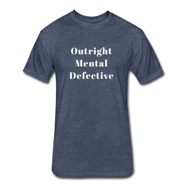 Outright Mental Defective TShirt - heather navy
