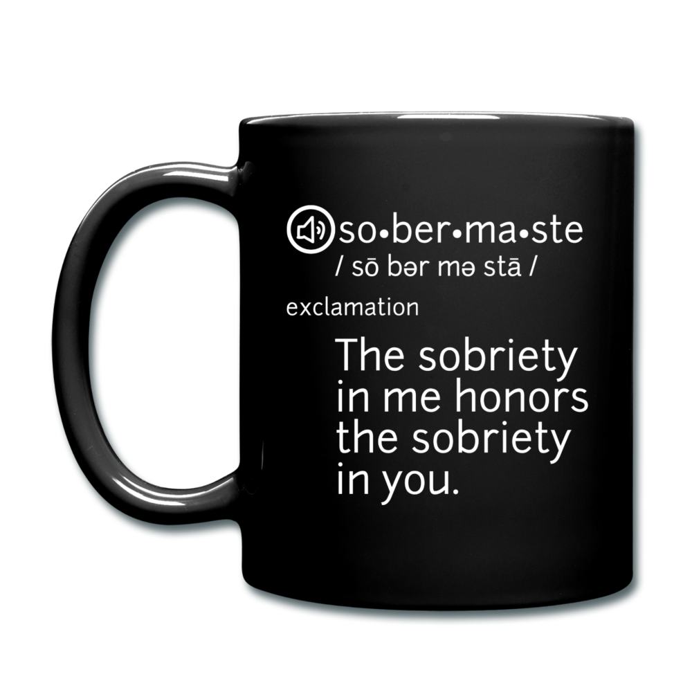 Sobermaste Full Color Mug - black