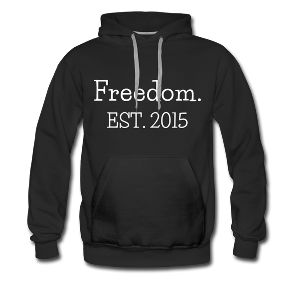 Freedom. EST. 2015 Premium Hoodie - black
