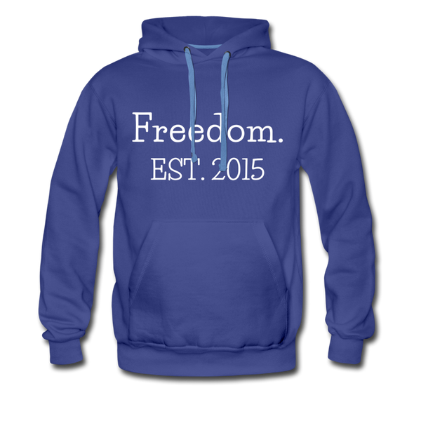 Freedom. EST. 2015 Premium Hoodie - royalblue