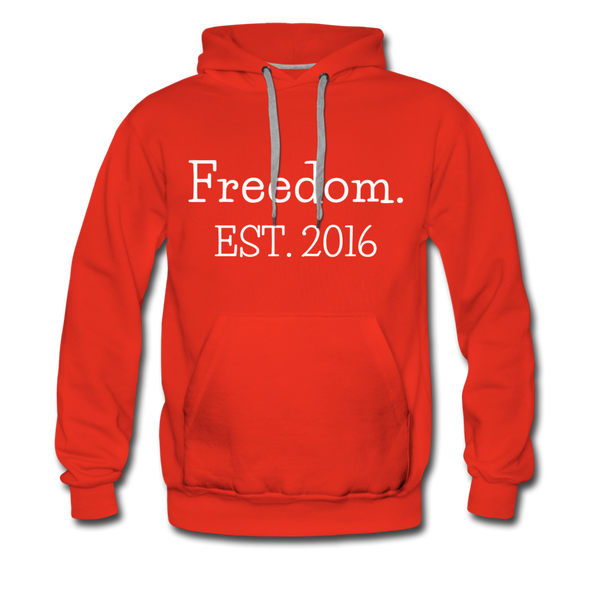 Freedom. EST. 2016 Premium Hoodie - red