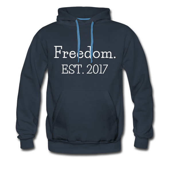 Freedom. EST. 2017 Premium Hoodie - navy
