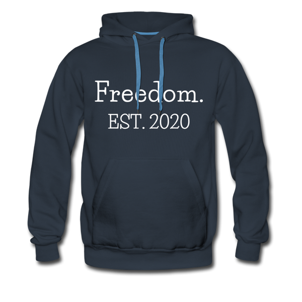 Freedom. EST. 2020 Premium Hoodie - navy