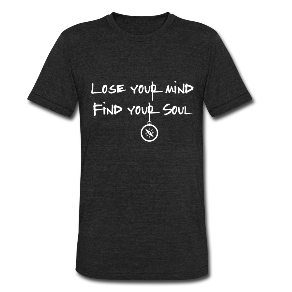 Find Your Soul Unisex TShirt - heather black