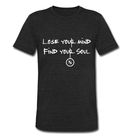 Find Your Soul Unisex TShirt - heather black