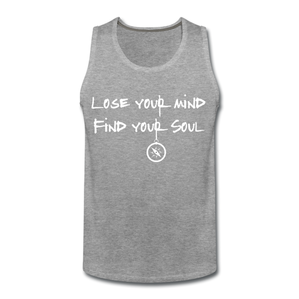 Find Your Soul Men’s Tank - heather gray