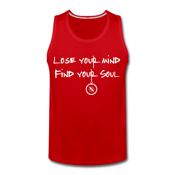 Find Your Soul Men’s Tank - red