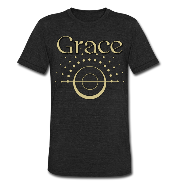 Grace Circles TShirt - heather black