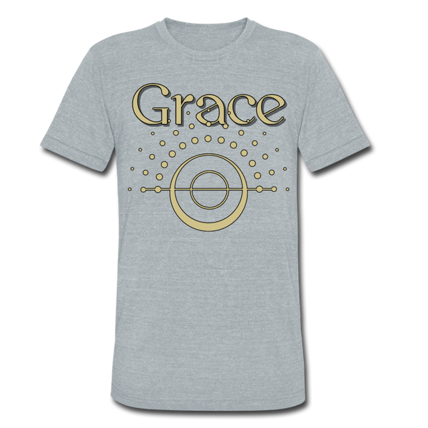 Grace Circles TShirt - heather gray