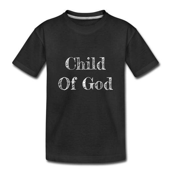 Child of God Kid's Tshirt - black