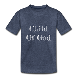 Child of God Kid's Tshirt - heather blue