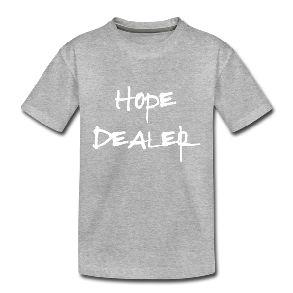 Hope Dealer Kid's TShirt - heather gray
