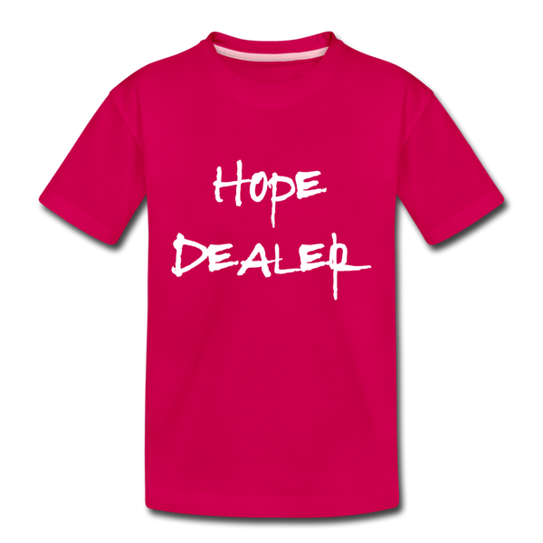 Hope Dealer Kid's TShirt - dark pink