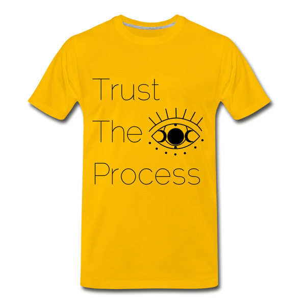 Trust the Process TShirt - sun yellow