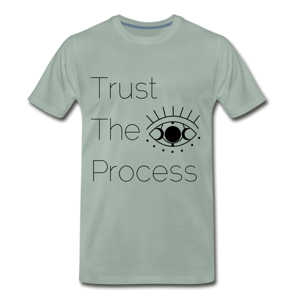 Trust the Process TShirt - steel green