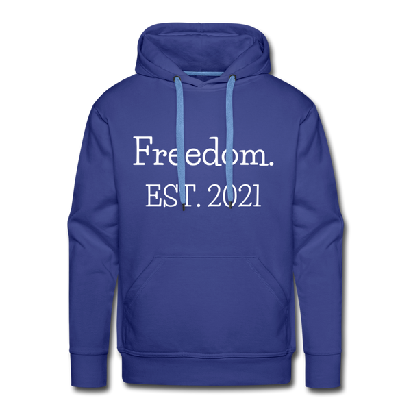 Freedom. EST. 2021 Premium Hoodie - royalblue