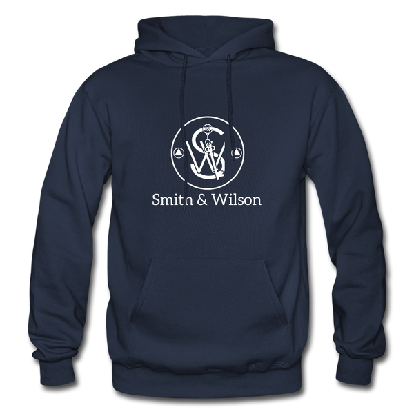 Smith & Wilson Hoodie (Front Only) - navy