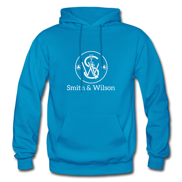 Smith & Wilson Hoodie (Front Only) - turquoise