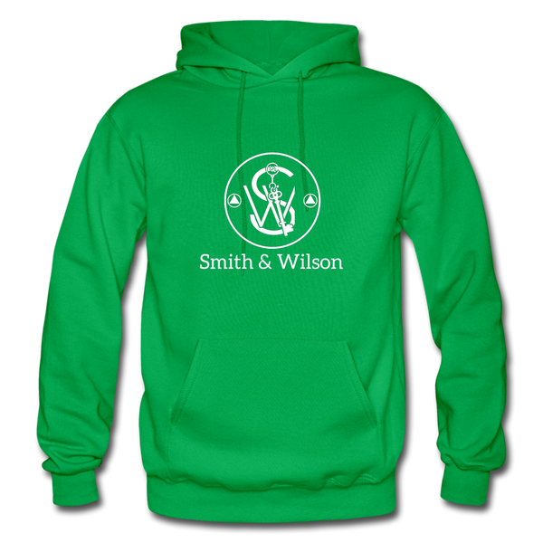 Smith & Wilson Hoodie (Front Only) - kelly green
