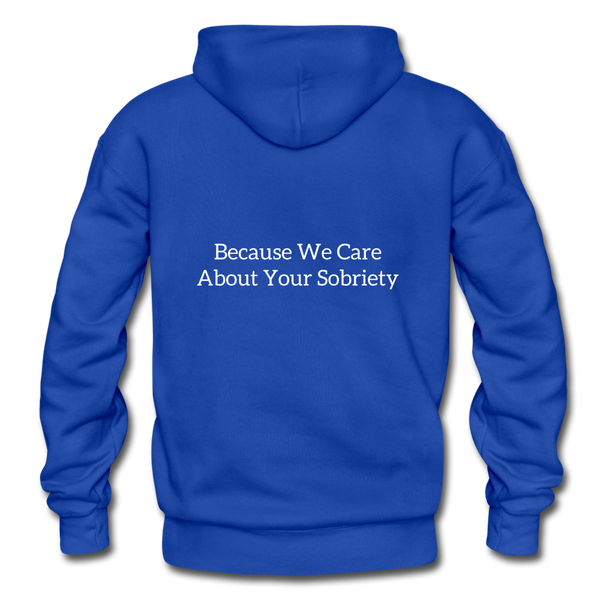 Smith & Wilson Hoodie (Front & Back with Slogan) - royal blue