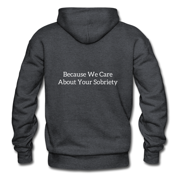 Smith & Wilson Hoodie (Front & Back with Slogan) - charcoal grey