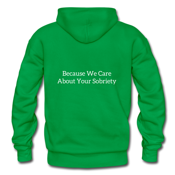Smith & Wilson Hoodie (Front & Back with Slogan) - kelly green