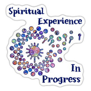 Spiritual Experience Sticker - white matte