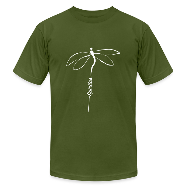 Spiritus Dragonfly Unisex TShirt - olive