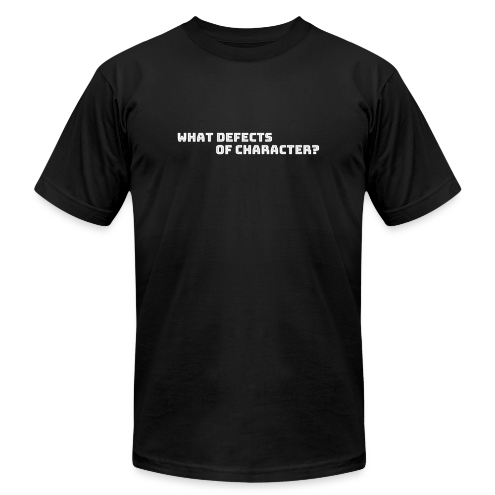 What Defects Of Character TShirt - black