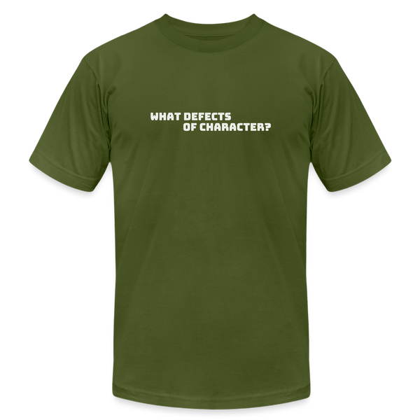 What Defects Of Character TShirt - olive