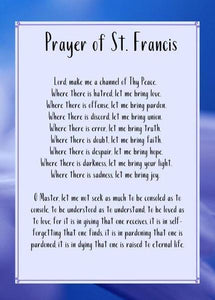 St. Francis Prayer Greeting Card