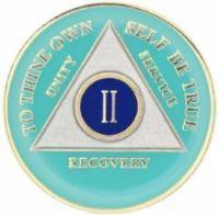 AA Tri Color Medallion Turquoise 1-50 Years